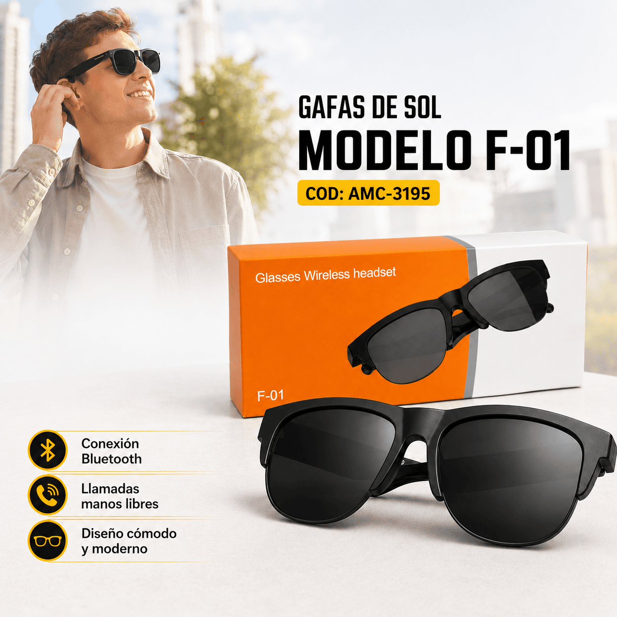 GAFAS DE SOL MODELO F-01